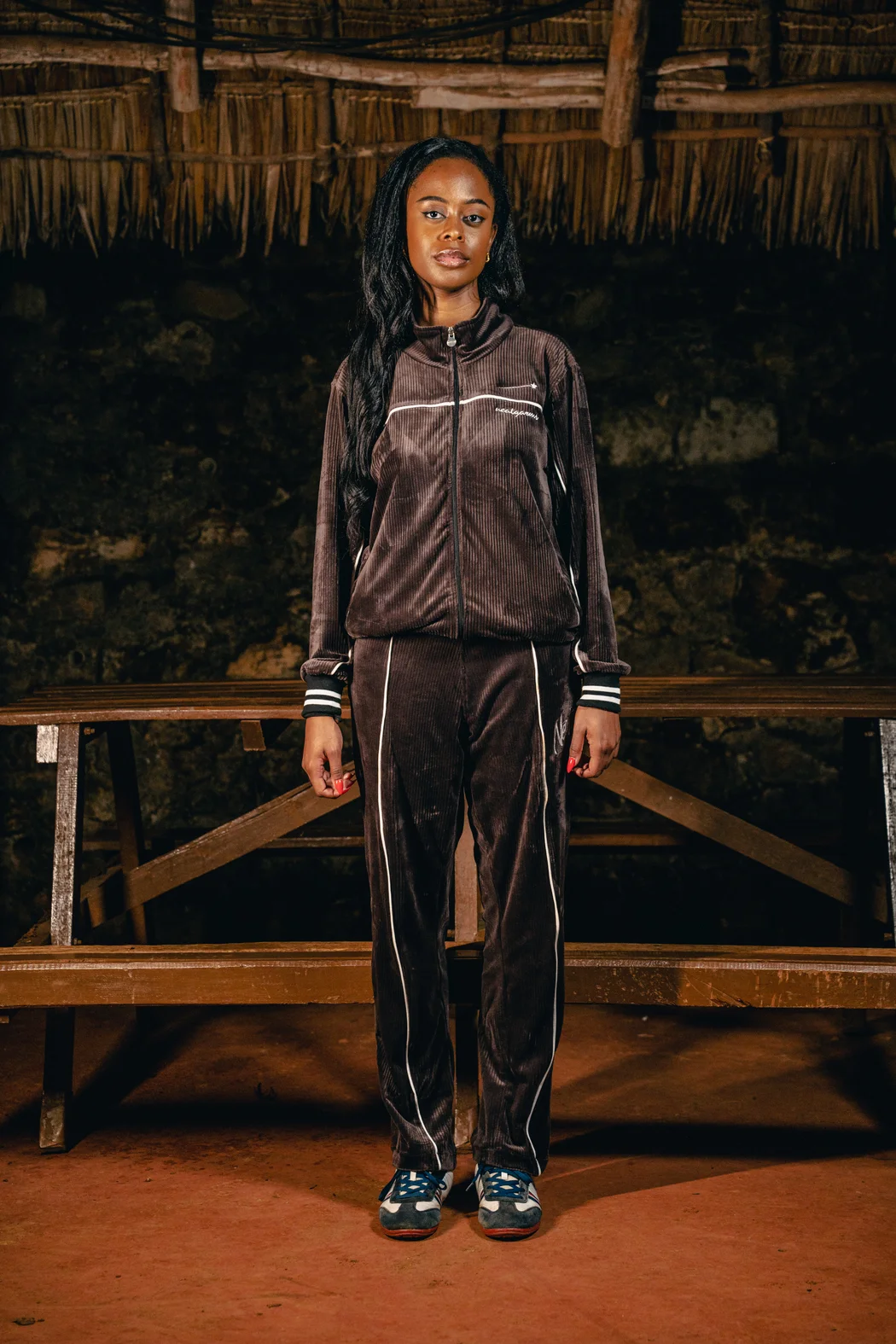 Soft Hours Track Suit - Side View